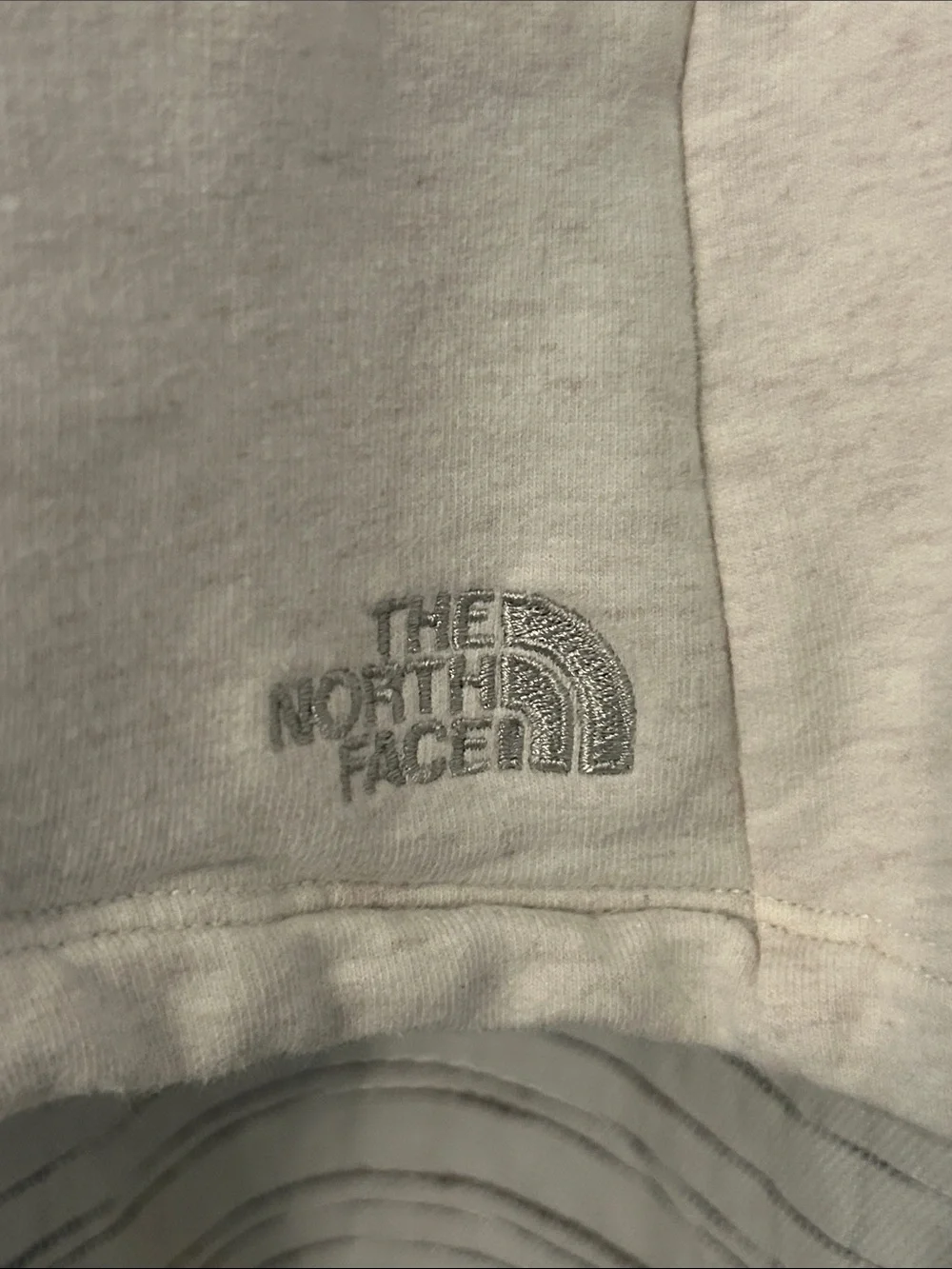 The North Face Women's Cream Asymmetrical Zip Hoodie